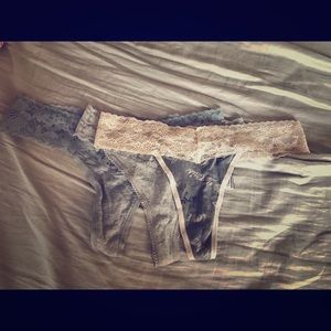 3 Victoria Secret Thongs